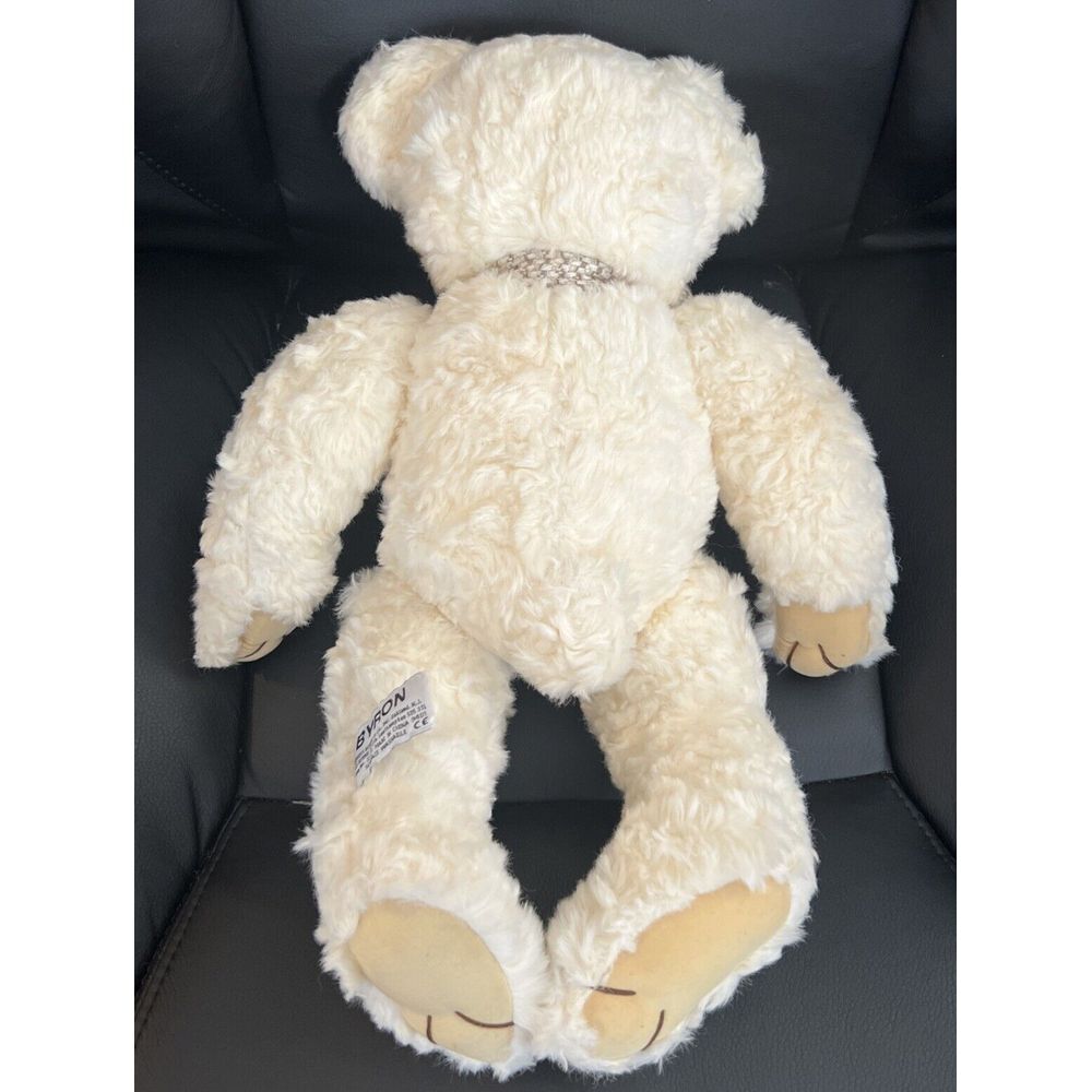 Russ Berrie & Co "BYRON" Bears From‎ The Past Fully Jointed 16" Teddy Bear Cream - Picture 5 of 8